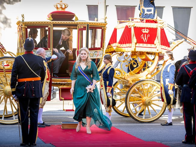 Princesa Amalia de Países Bajos. (Photo by P van Katwijk/Getty Images)