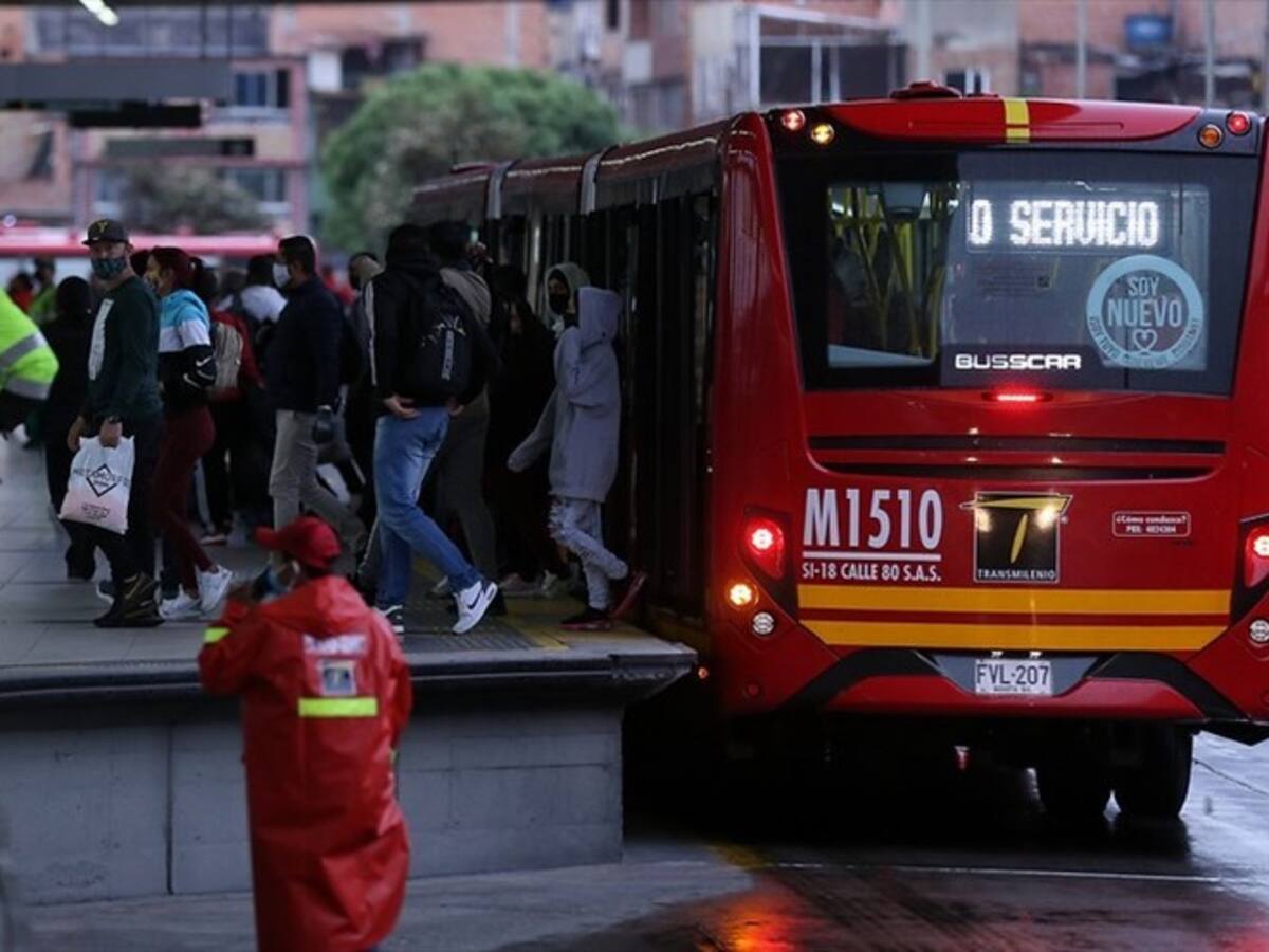 Transmilenio entrega balance tras un día de aglomeraciones