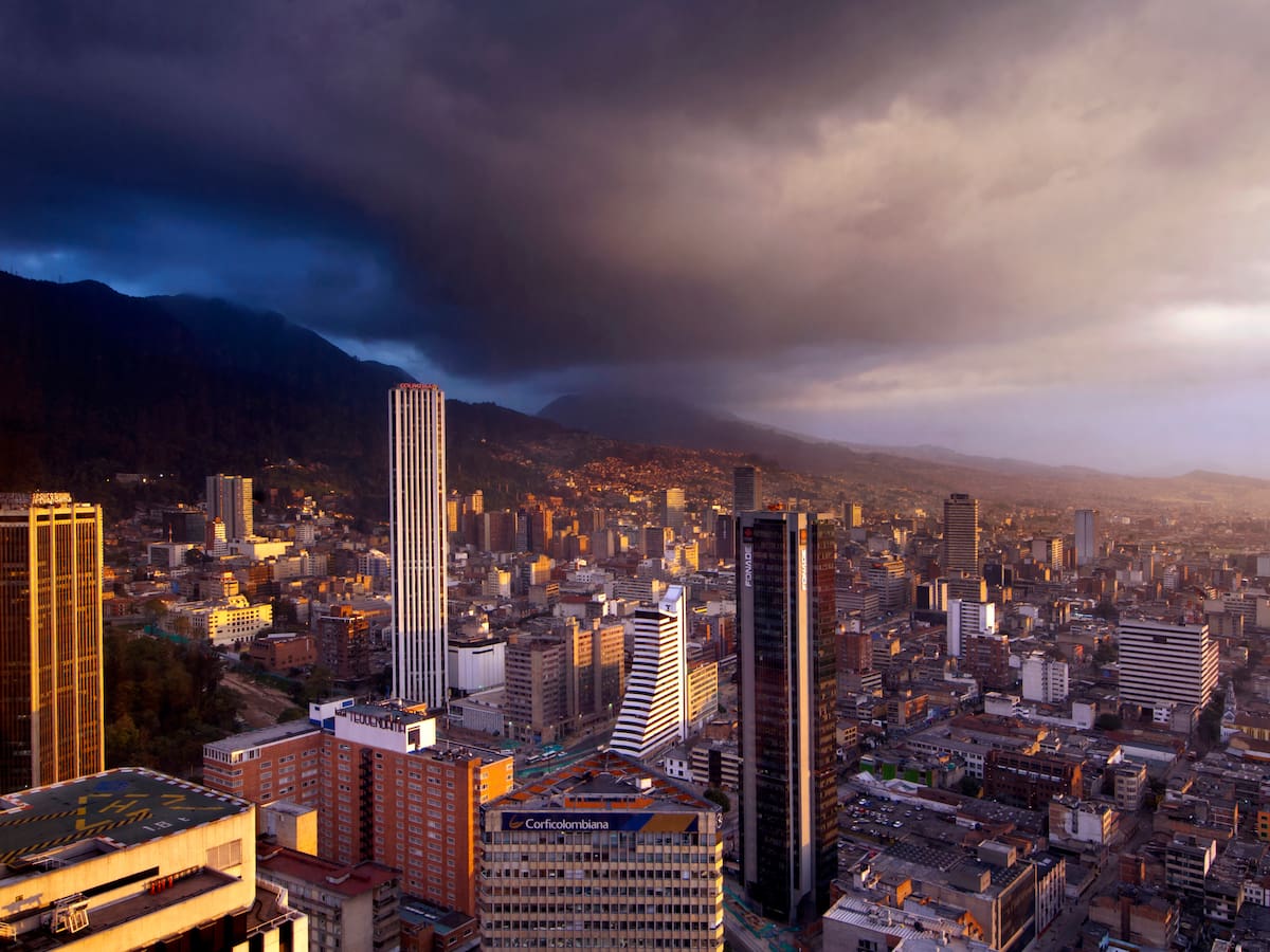El mapa de la delincuencia en Bogotá
