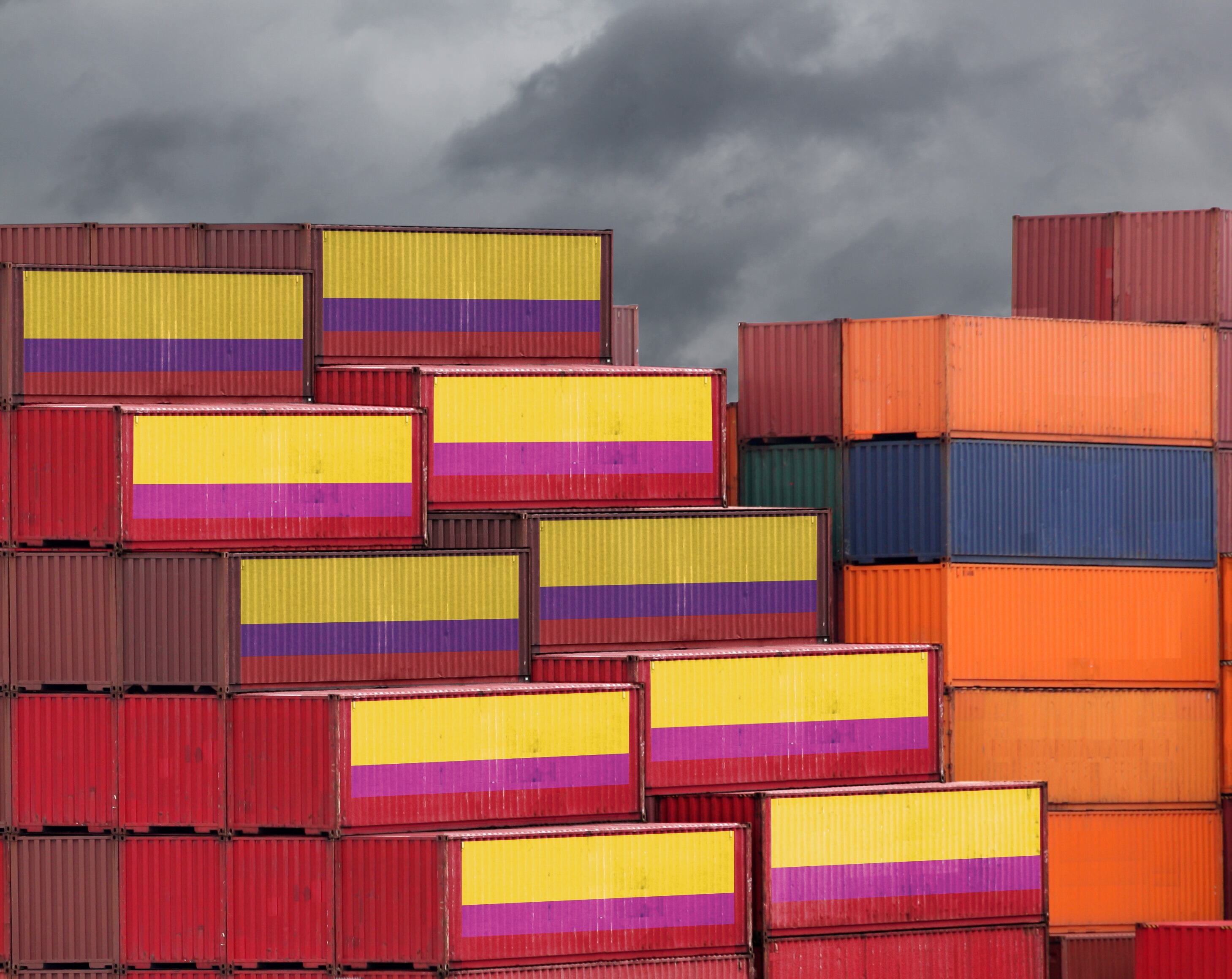 Colombia cargo container export import shipping