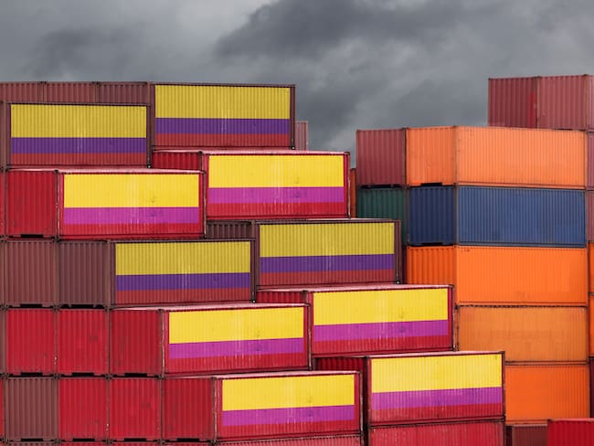 Colombia cargo container export import shipping