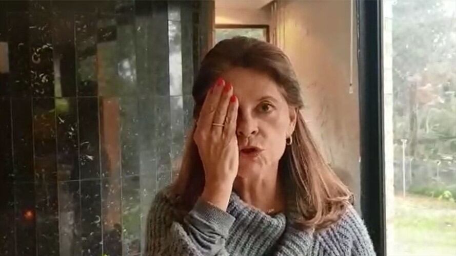 Vicepresidenta se solidariza con Eileen Moreno y pide denunciar maltrato contra la mujer. Foto: