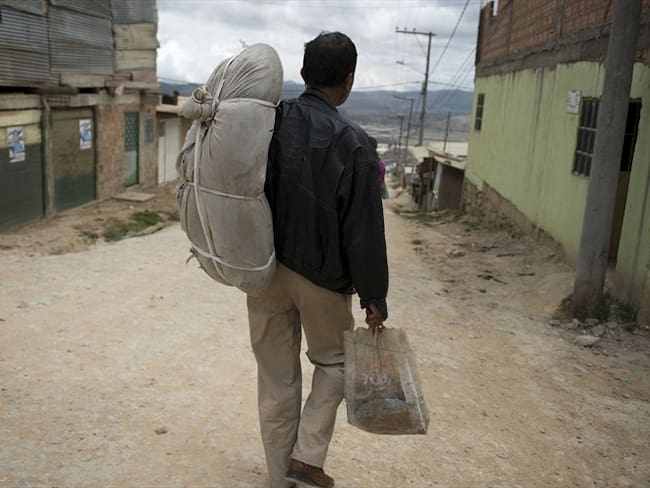 Colombia cuenta con 8,3 millones de víctimas de desplazamiento interno, reportadas en el Registro Único de Víctimas desde 1985. Foto: Getty Images / EITAN ABRAMOVICH
