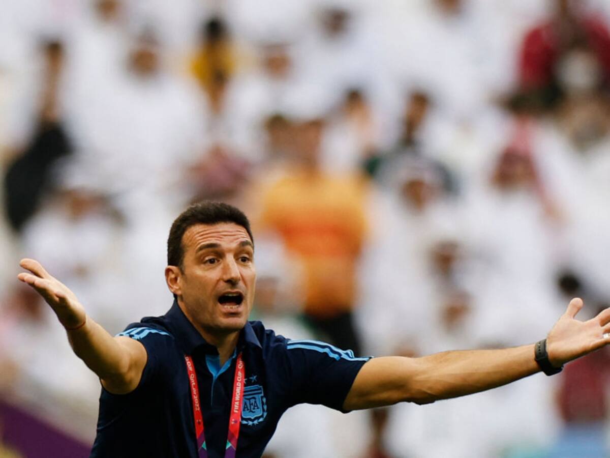 Scaloni: “Es una derrota difícil de asimilar”