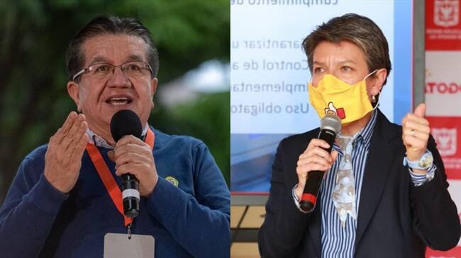 Sigue La W analizó el cruce de trinos entre la alcaldesa de Bogotá Claudia López y el Ministro de Salud Fernando Ruiz. Foto: Colprensa