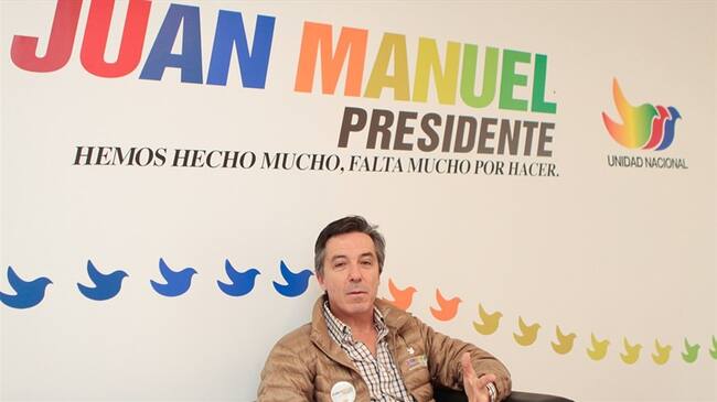 Rodrigo Prieto, ex gerente de la campaña "Santos presidente 2014". Foto: Colprensa