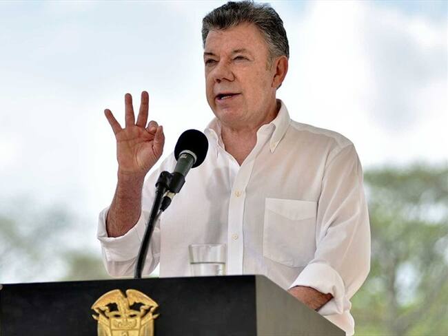 Santos afirma que en Colombia se han reparado más víctimas que en otros conflictos. Foto: Colprensa