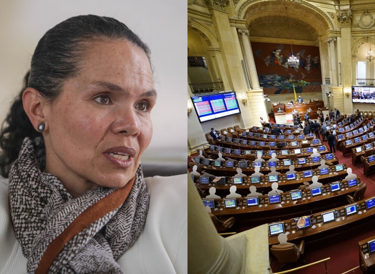 Astrid Rodríguez, MinDeporte y salón elíptico del Congreso | Fotos: Colprensa