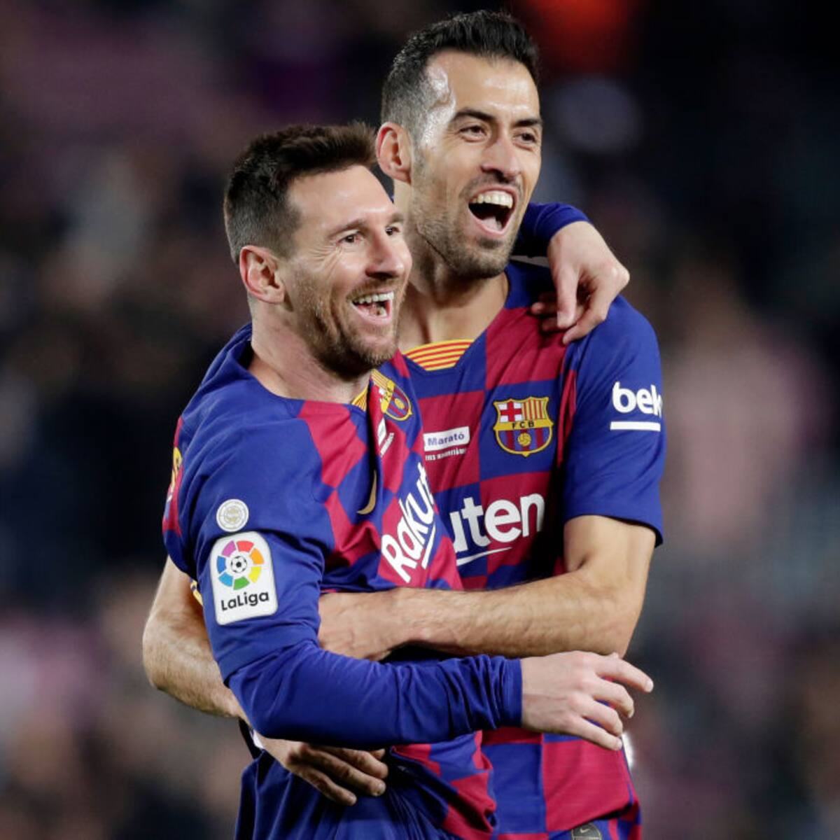 Video: así fue el emotivo mensaje de despedida de Leo Messi a Sergio Busquets