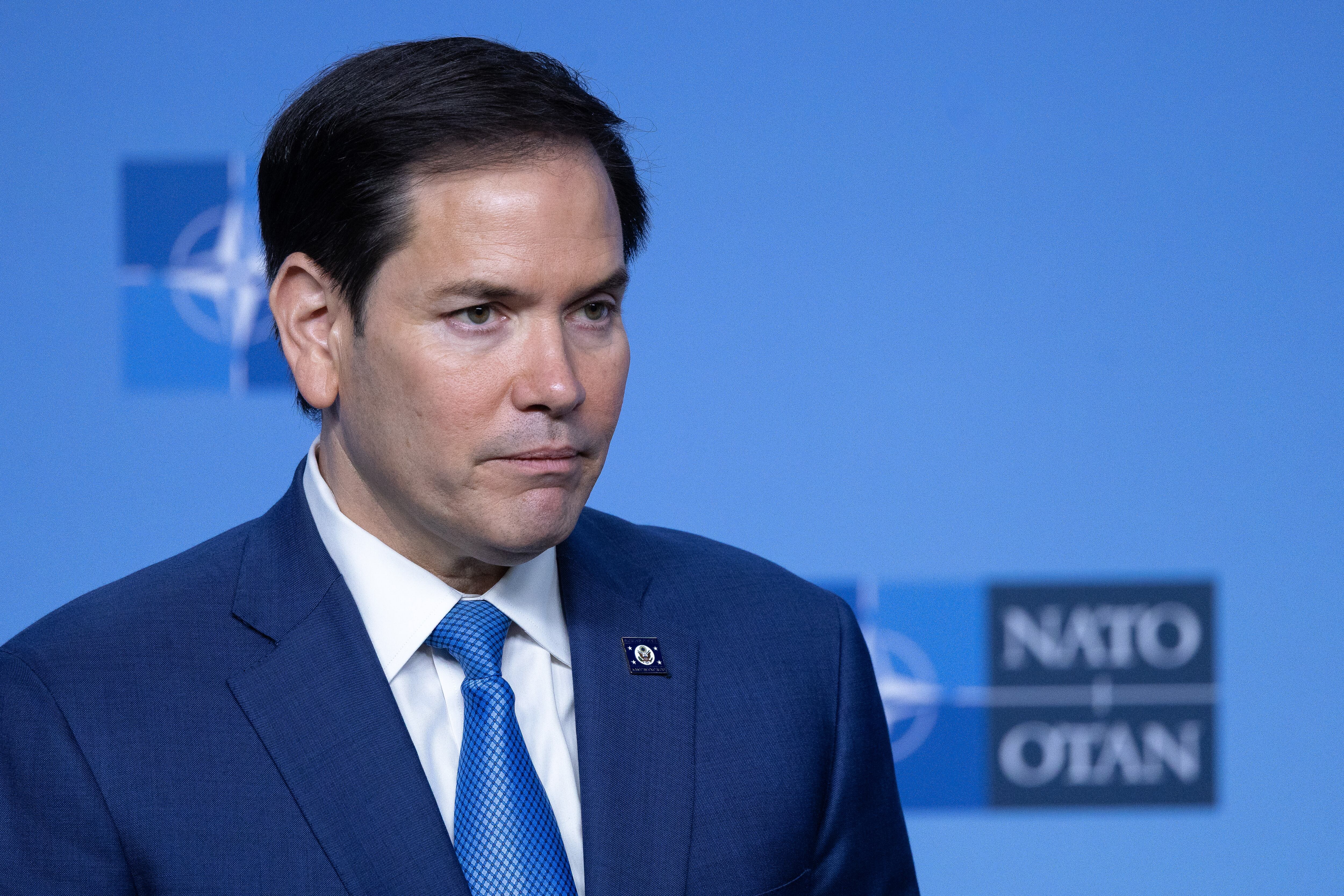 El Secretario de Estado, Marco Rubio, en abril de 2025. FOTO: Omar Havana/Getty Images