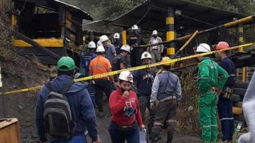 La secretaría de Minas de Boyacá, Olga Natalie Manrique, sostuvo que los trabajadores al parecer son de la Costa Caribe.. Foto: ANM