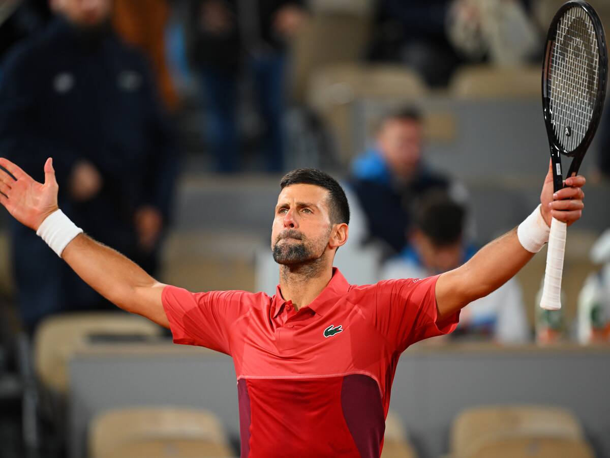 Roland Garros: Djokovic derrotó a Musetti y logró igualar récord de Federer