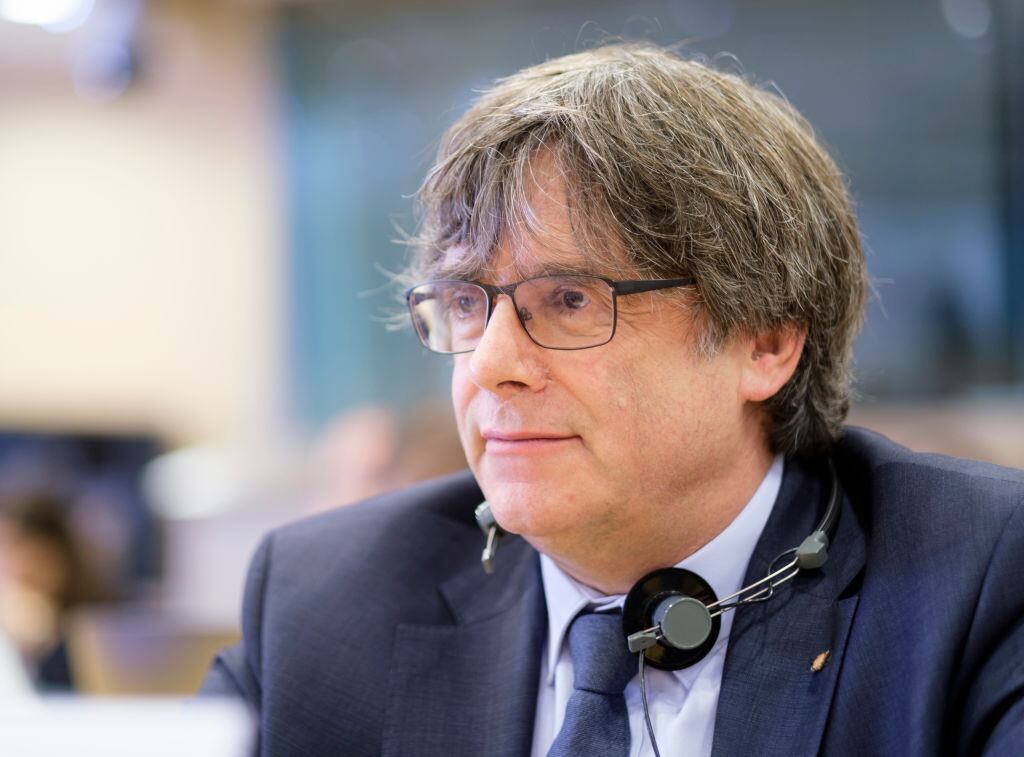 Carles Puigdemont. (Photo by Thierry Monasse/Getty Images)