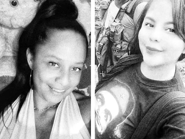 Yeseida Mosquera y Dayana Marcela Mambuscay asesinadas en Morales, Cauca. Crédito: Cortesía.