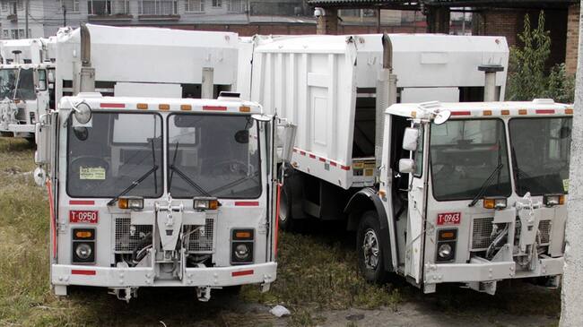 Camiones de Basura Gobierno Petro. Foto: Colprensa
