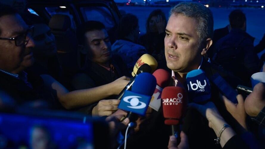 Presidente Duque lanzó dura advertencia a alias Cabuyo. Foto: Presidencia