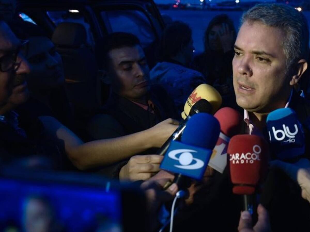 Presidente Duque lanzó dura advertencia a alias Cabuyo