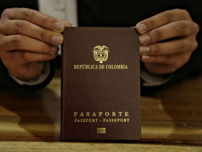 Pasaporte de Colombia. Foto: Colprensa (referencia).