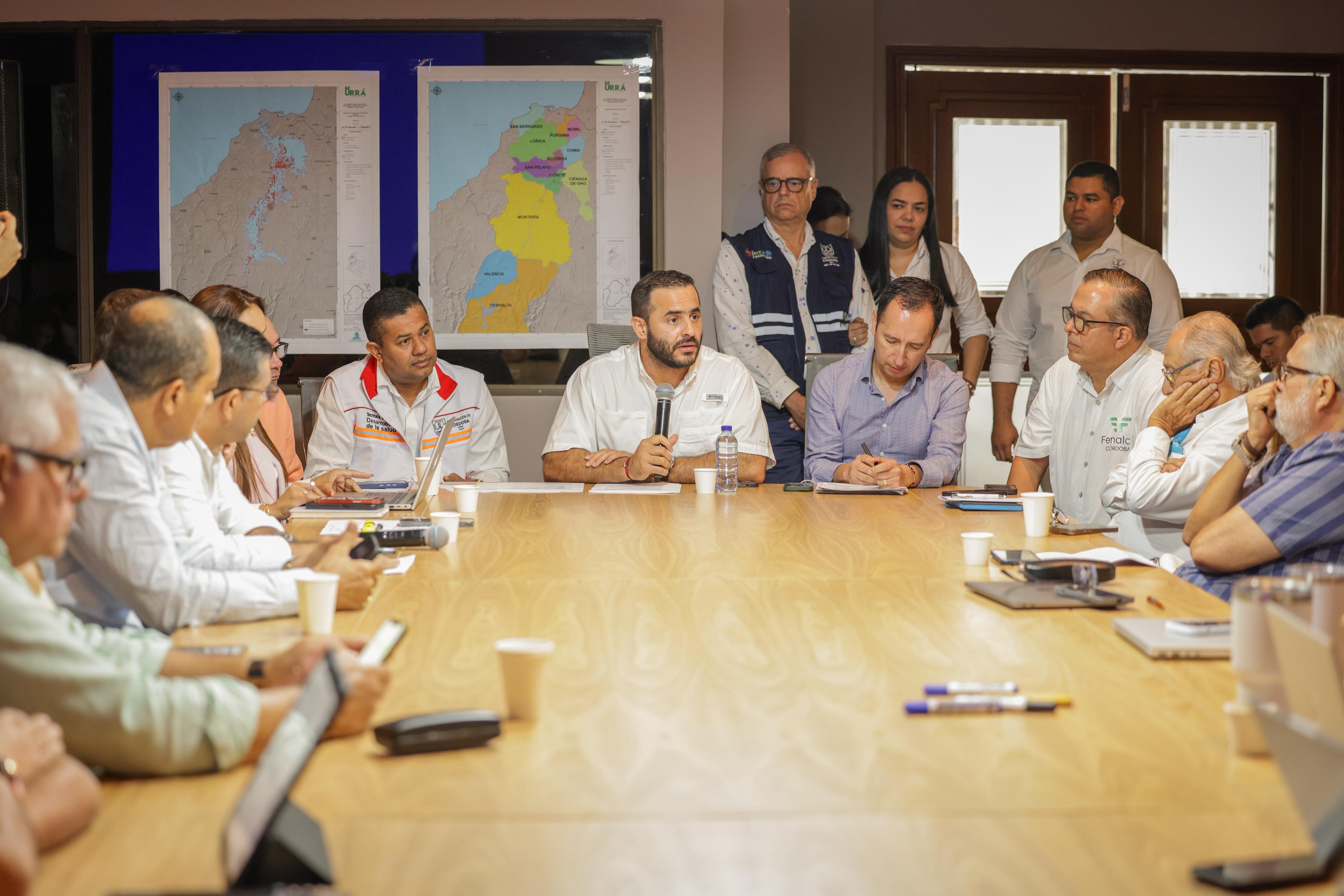 Anuncian acciones por crisis en 230 IPS de Córdoba: deuda de EPS superaría los $1.3 billones. Foto: prensa Gobernación de Córdoba.