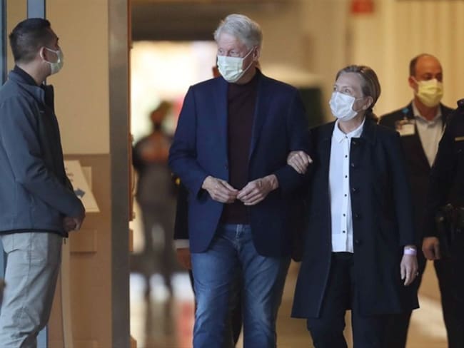 Bill Clinton recibe el alta hospitalaria tras recuperarse de su infección. Foto: Getty Images