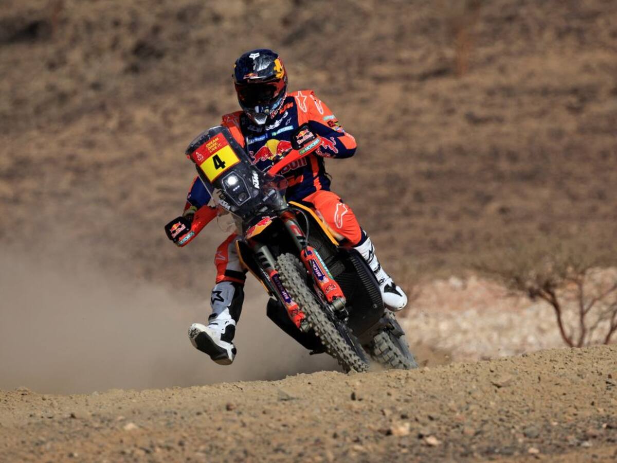 Daniel Sanders ganó el prólogo en motos del Rally Dakar 2025