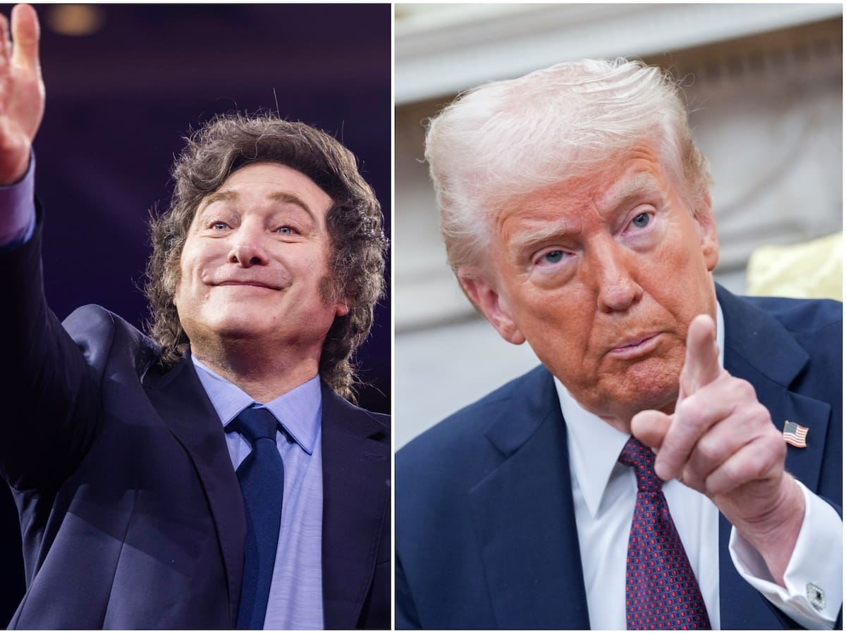 Javier Milei agradeció a Donald Trump y a Estados Unidos por su apoyo financiero a Argentina