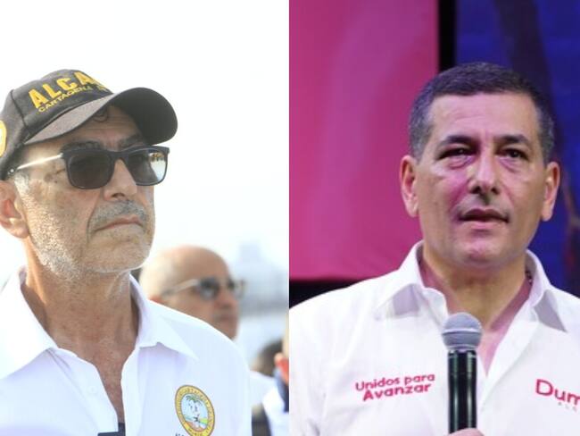 Dumek Turbay y William Dau. Foto: Colprensa.