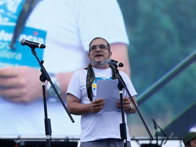En los llanos del Yarí, en el departamento de Caquetá se lleva a cabo la décima Conferencia de las Farc EP. Foto: Colprensa - Juan Páez