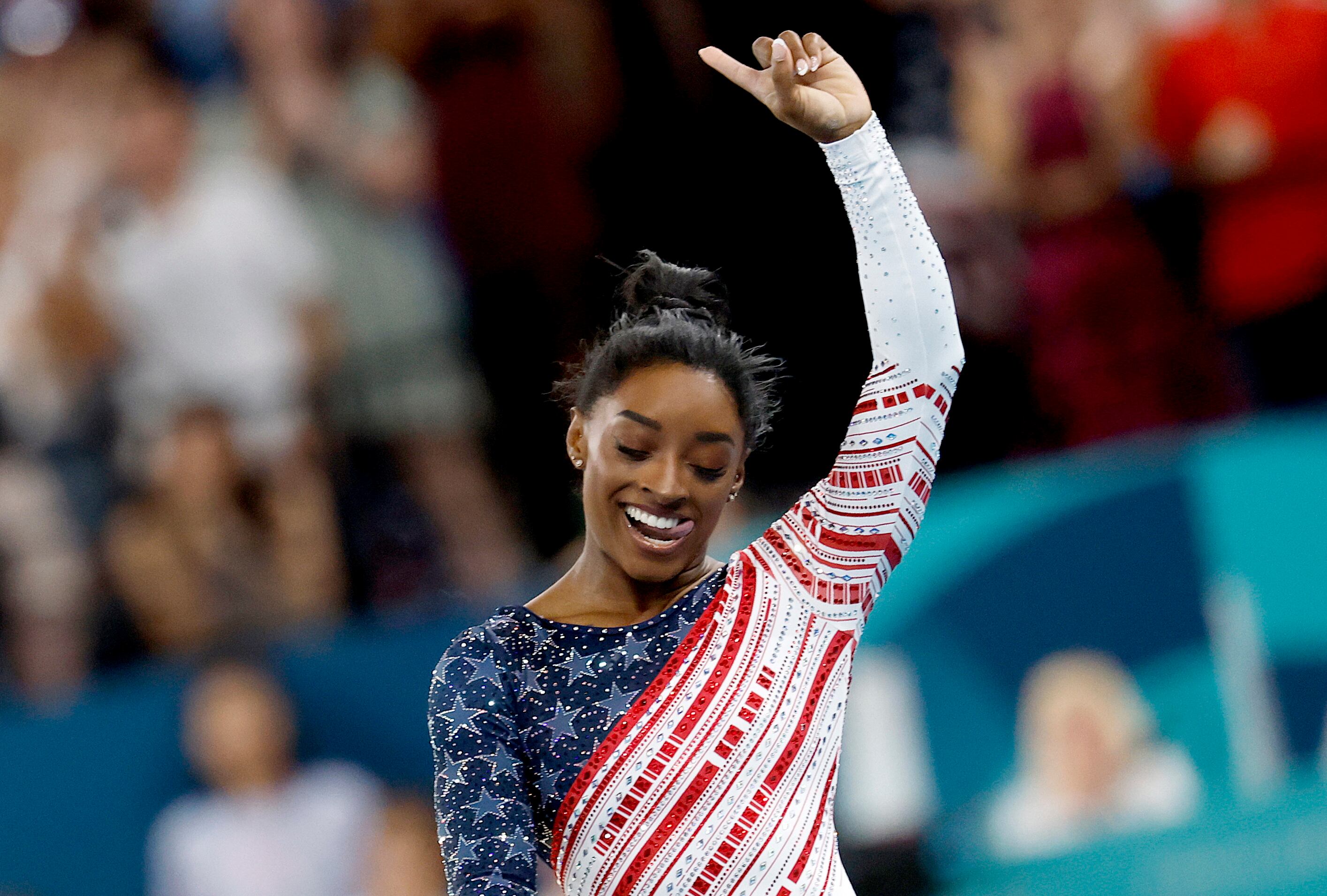 Simone Biles. Foto: EFE/EPA/CAROLINE BREHMAN