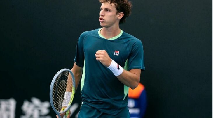 El argentino Francisco Cerúndolo. Martin KEEP AFP/Archivos