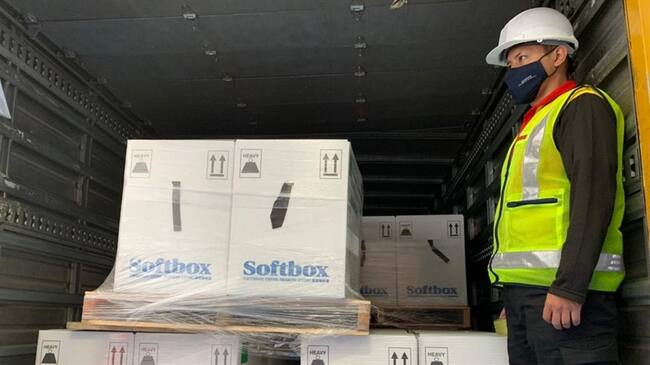 El país recibió 524.160 dosis de vacunas contra el COVID-19. Foto: Cortesía Ministerio de Salud y Protección Social