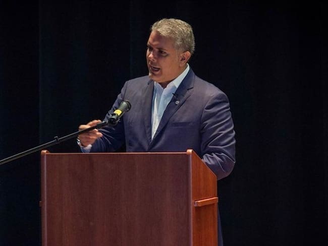 El presidente Iván Duque. Foto: Colprensa