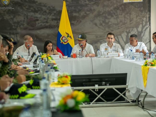 Consejo de Seguridad. Presidente Gustavo Petro. Foto: Presidencia