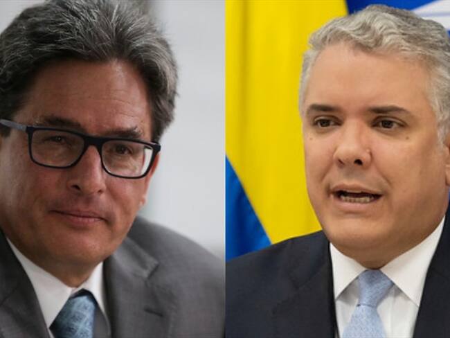 Los ciudadanos pueden lanzarle un "huevo virtual" al presidente Iván Duque y al ministro de Hacienda, Alberto Carrasquilla, por la reforma tributaria. Foto: Colprensa