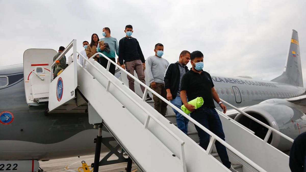 Colombia asumiría el traslado de todos los colombianos deportados desde EE.UU.
