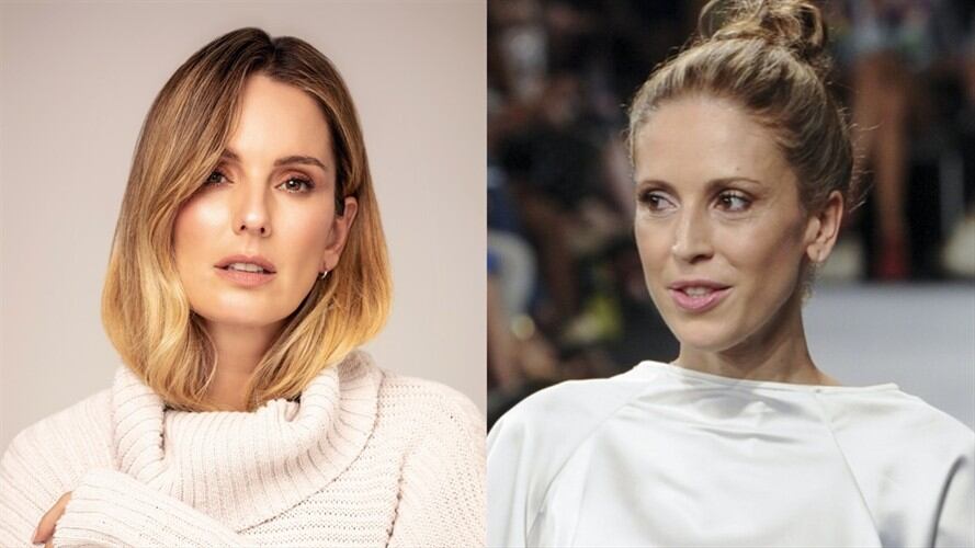 Presentadoras colombianas Claudia Bahamón y Alejandra Azcárate. Foto: Colprensa