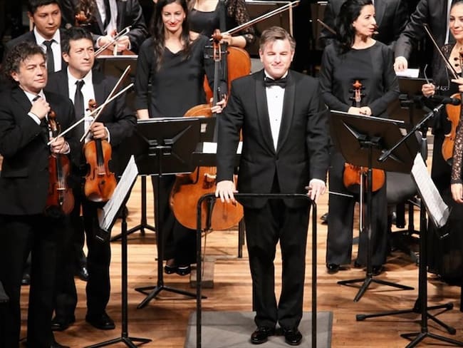 Virtuoso músico sueco es el nuevo director titular de la Filarmónica de Bogotá