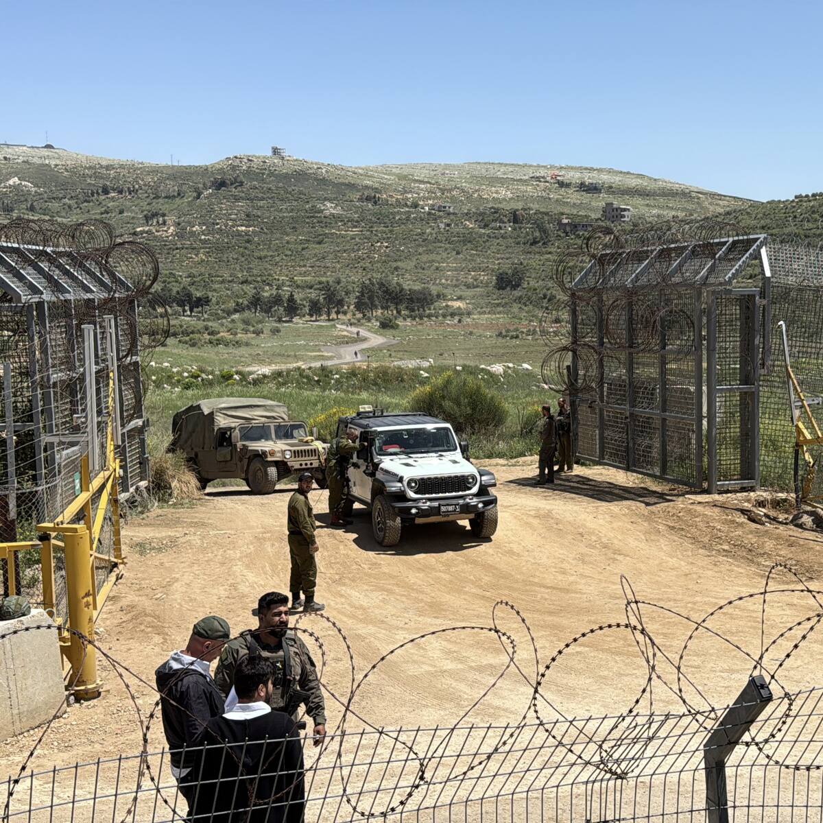 Israel reforzó su presencia en la frontera con Siria en medio de la escalada de tensión