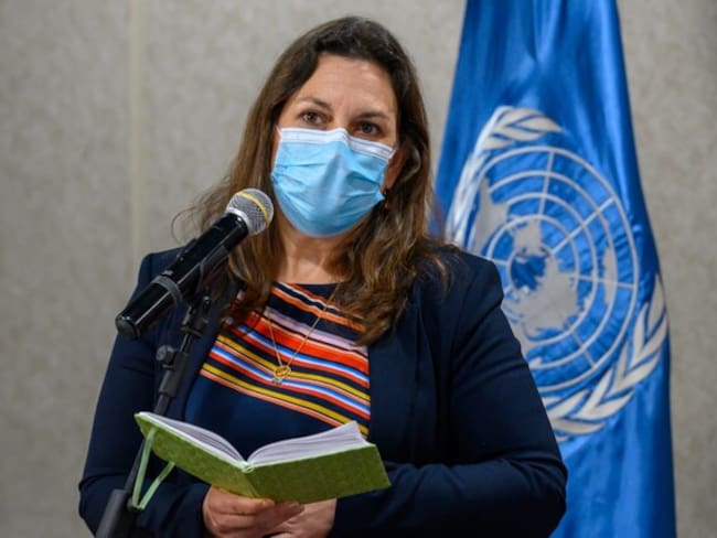 Juliette de Rivero, representante de ONU Derechos Humanos Colombia. Foto: Colprensa