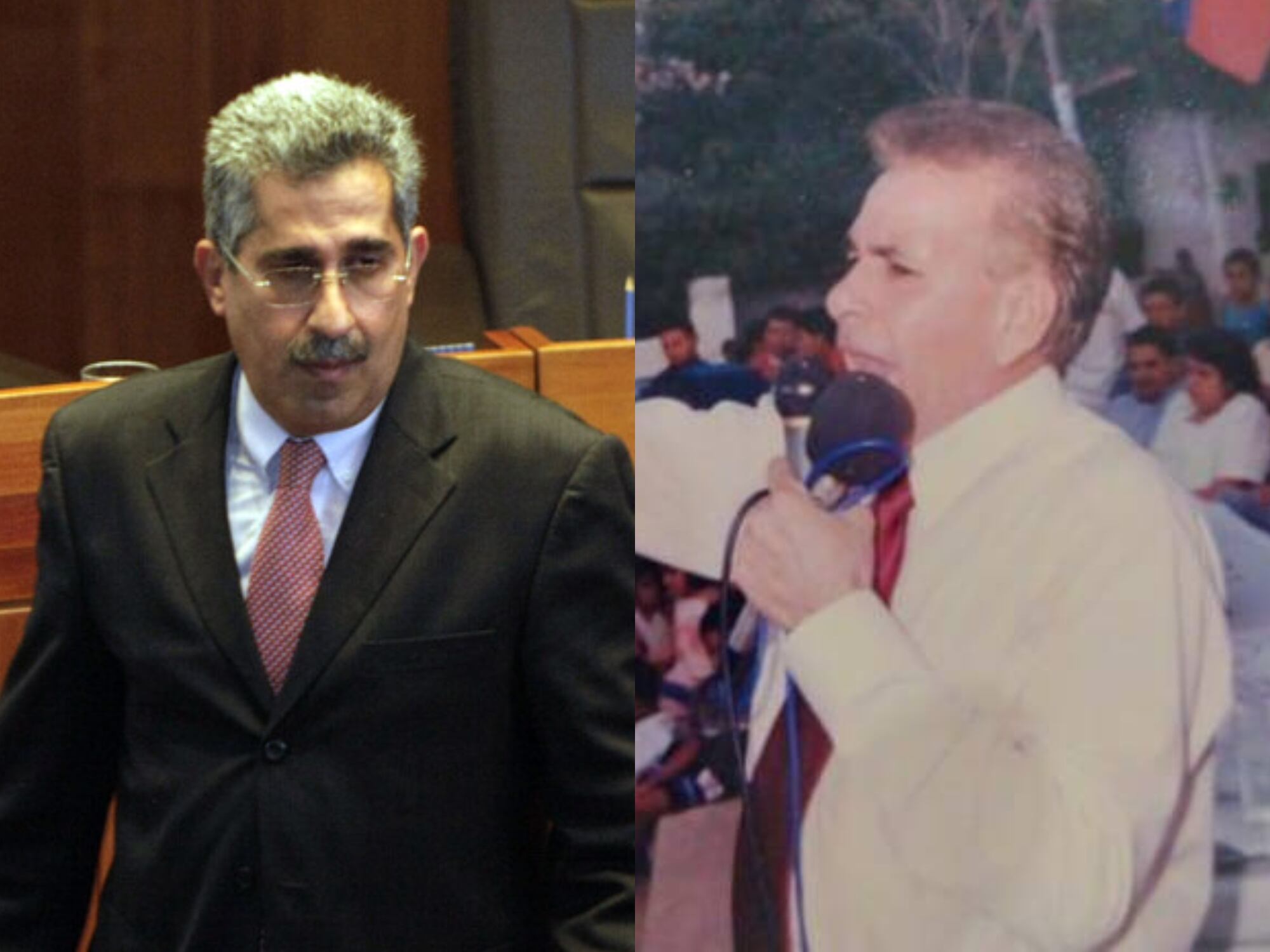 Salvador Arana y Eudaldo Díaz. Foto: (COLPRENSA-GERMAN ENCISO) / Cortesía familia Díaz