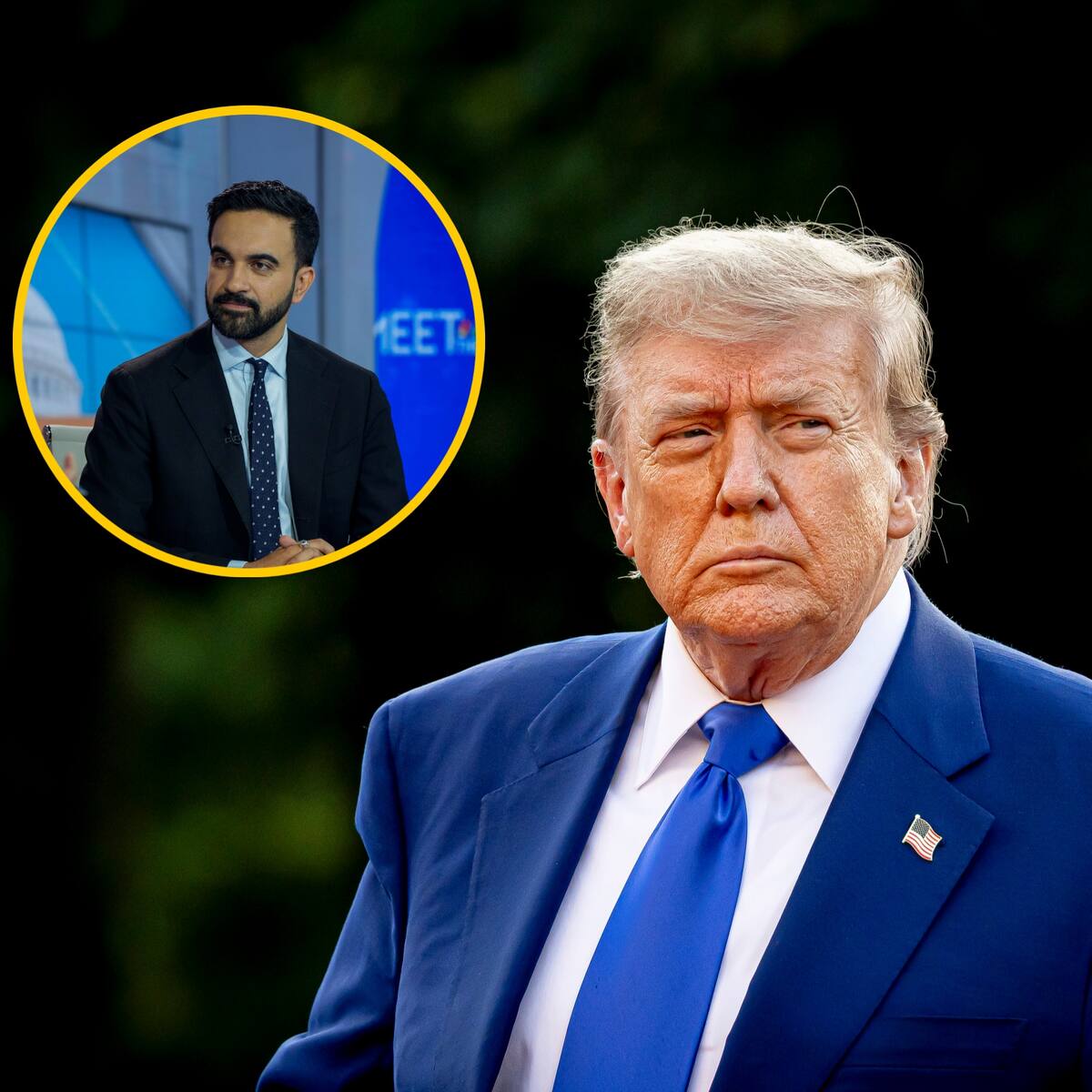 Trump dijo que “tendría que arrestar” a Mamdani si se enfrenta a las redadas migratorias