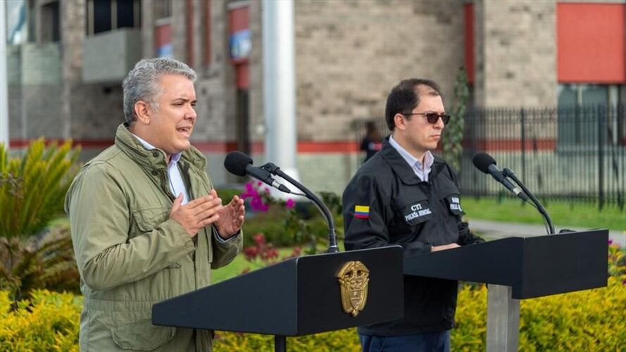 La Fiscalía les imputará los delitos de homicidio agravado y concierto para delinquir. Foto: Cortesía: Presidencia