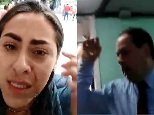 La periodista Maryori Carvajal relató cómo habría sucedido la agresión. Foto: