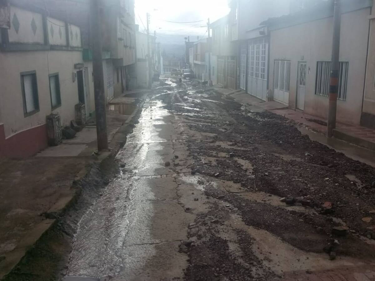 Invierno deja incomunicados a los municipios de Briceño y Tununguá