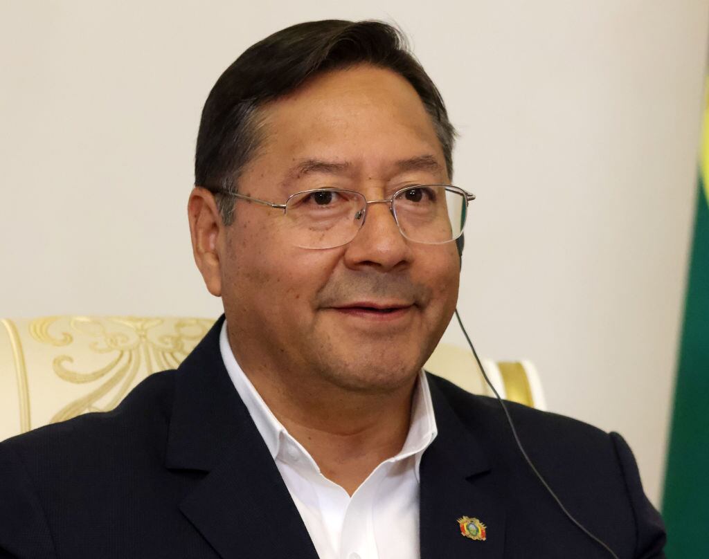 Luis Arce. I Foto: Contributor/Getty Images.