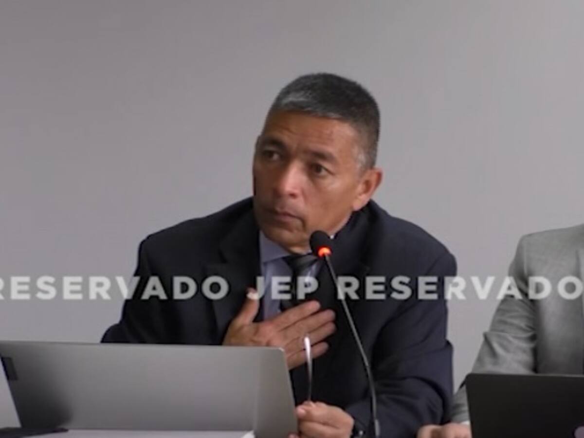 JEP evaluará si expulsa o no a militar que integraba batallón del coronel Cabuya