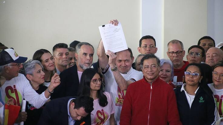 Consulta popular fue oficialmente radicada en el Congreso por el presidente Gustavo Petro