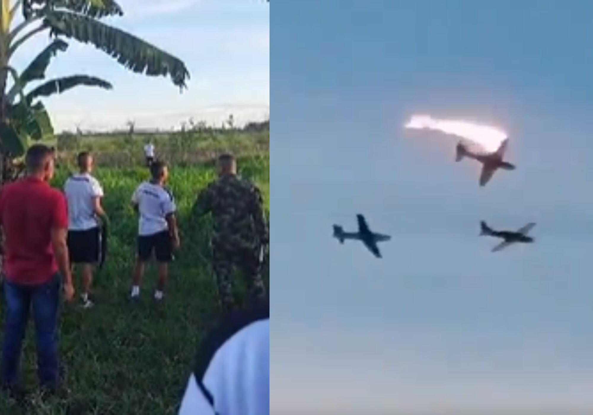 Accidente aéreo en Villavicencio | Captura de Pantalla