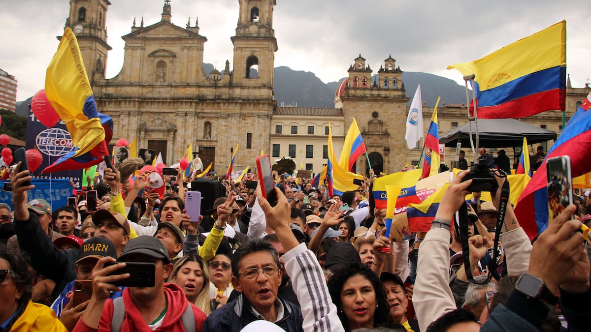 No es contra el presidente la agresión, sino contra un país: Gobierno sobre marchas en apoyo a Petro