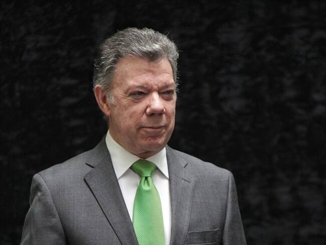 Juan Manuel Santos . Foto: Colprensa